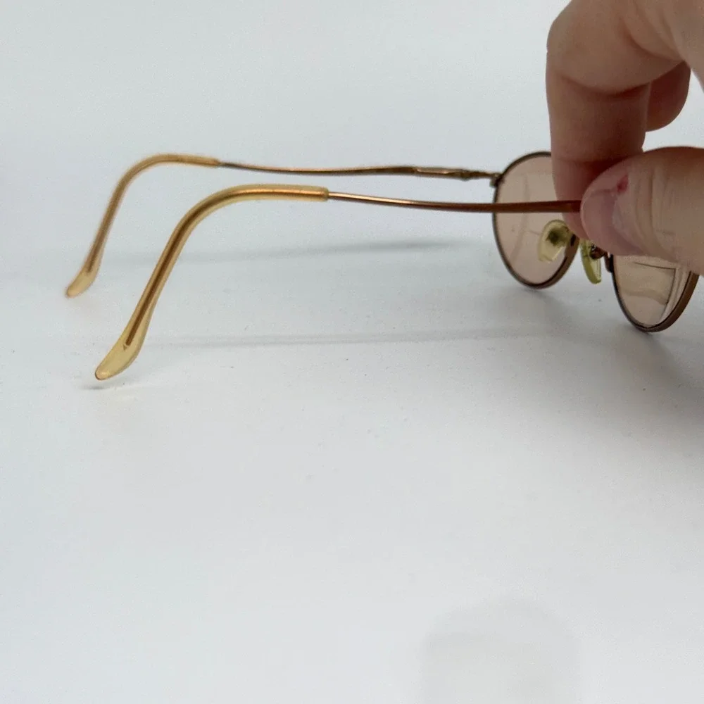Rembrandt Hannah Beige Glasses 140 Oval Eyeglasses Frames Only 21197‎